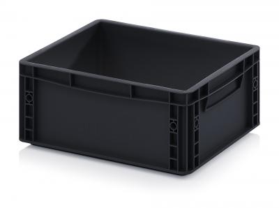 ESD Antistatic Euro Bin Containers - 40 x 30 x 17 cm (L x W x H) - 666 ESD EG 43/17 HG